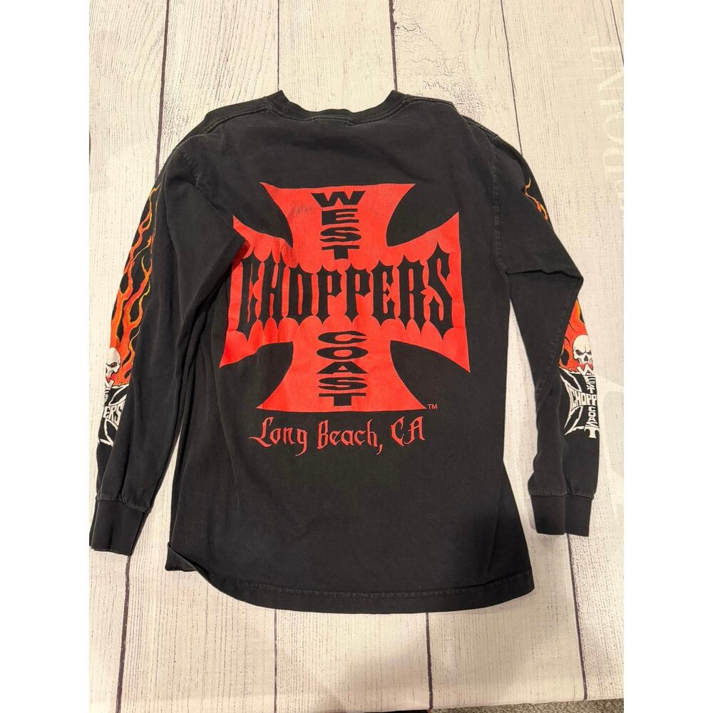 Vintage West Coast Choppers Long Sleeve Shirt Size M